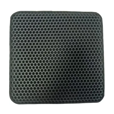 Factory Direct Eco-Friendly EVA Pet Mat 2mm Easy-to-Clean Double-Layer Cat Litter Mat Anti-Scratch Waterproof 30x30x30cm