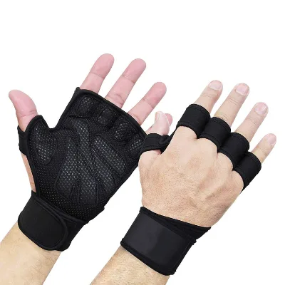 Factory Direct Supply Adjustable Neoprene Weight Lifting Sports Gloves