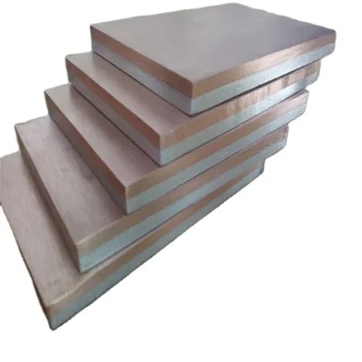 Bimetallic CupAl Plate Clad Metal Sheet of Aluminum and Copper Raw Material for Busbar Connector