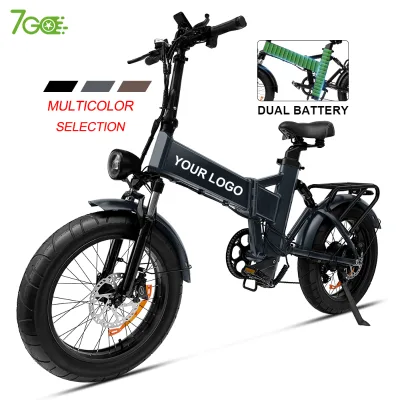 Fatbike 2024 NL EU Warehouse 250w 500w 750w 20 Inch 48v 25.4ah Lithium Battery Aluminum Alloy Frame Hydraulic Brakes Folding