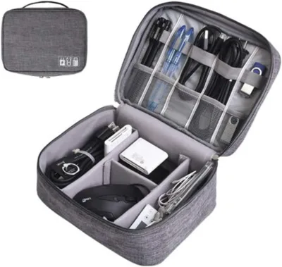 Electronic Accessories Cable Charger USB Storage Bag Case Organizer Box