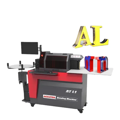 Low Price Wonderful Operation Aluminum 3D Letter Bender Cnc Profile Automatic Channel Letter Bending Machine