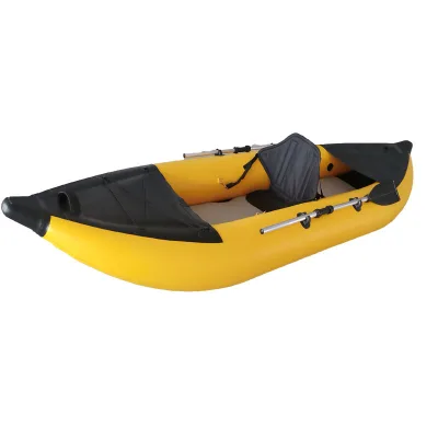 1person Pvc Rowing Boats Kayaks Popular Inflatable 11ft Skiff Boat Kayak Wholesale Custom