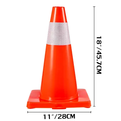 Factory Stock Portable Retractable Traffic Cone, Foldable Reflective Safety Cone for Car Emergency Parking, Custom LogoAvailable