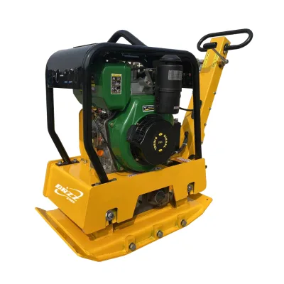 FPC220 Diesel Reversible Plate Compactor Tamping Engine High Quality 34KN Concrete Vibratory Vibrating Tamping Compactor Rammers