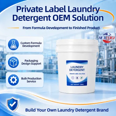Private Label Laundry Detergent OEM Manufacturing Solution Concentrated Formula Equipment Package