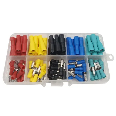 Aoda five colors insulated Bullet female and male terminal kit