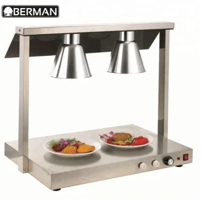 Kitchen Equipment Restaurant 2 tank Bain Marie Battery Operated Food Warmers, Hot Food Warmer Buffet Server