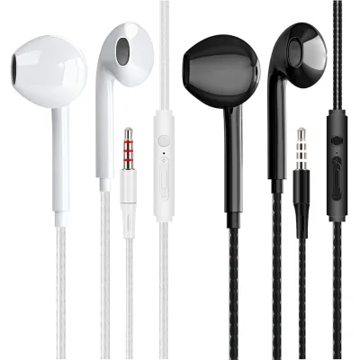 Wired Earphone Professional Headset with Built-in Microphone 3.5mm In-Ear Wired Earphone Heavy Bass Sound Quality