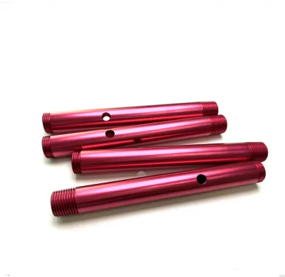 China Factory Low Price 6061 6063 T6 Aluminum Alloy Tube CNC Machining Bending Drilling Sealing Reducing Tapping Anti Scratch
