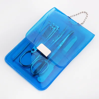 Factory Price Best Gift Promotion Nail File Drill Manicure Pedicure Colorful 5 Pcs Cute Nail Care Manicure Set
