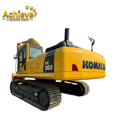 ACHIEVE 36 Ton KOMATSU Used Excavator PC360-7 EPA CE Compliant Free Shipping Like-New Condition with Core Engine Component