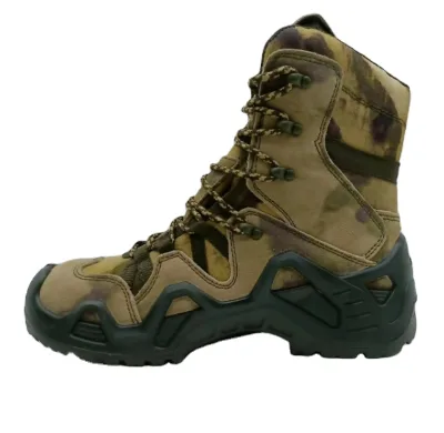 TSB07 Size 39 - 46 Heavy Duty Ruin Camouflage Tactical Boots Hiking Shoes