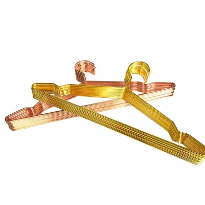 Jun Hao Metal Pants Hangers with Anti-Slip Laundry Hanging Hooks Socks Clips for Wardrobe Storage