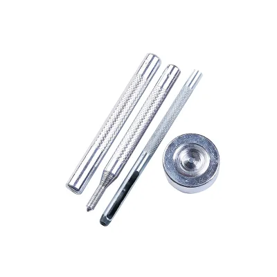 11-Piece Four-in-One Buckle Installation Tool Model G-7 633/655/831/201 Rivet Base Punching Set for Home Use