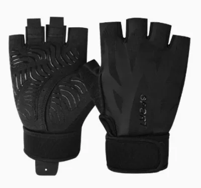 Aofit Wholesale Workout Sports Bodybuilding Training Custom Logo Cycling Gym Weight Lifting Gloves Half Finger Winter Breathable