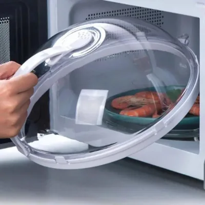 Clear Microwave Food Cover Microwave Splatter Cover Microwave Plate Covers for Heating Food