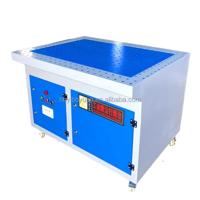 New Condition 380v Dust Collector Workbench 99% Dust Capture Rate Grinding Machine