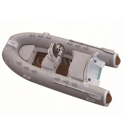 11ft 3.3m Small Rigid Inflatable Pontoon Motor Boat RIB330