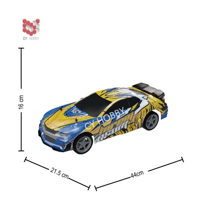2.4G Remote Control 1: 12 Transparent Sports Car RC Car