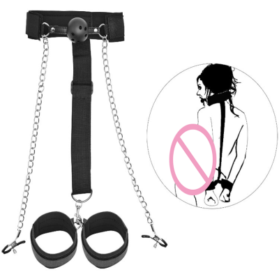 Toys Sex Adult Handcuffs Handcuffs for Adults Handcuffs Gag and Nipple Clamps