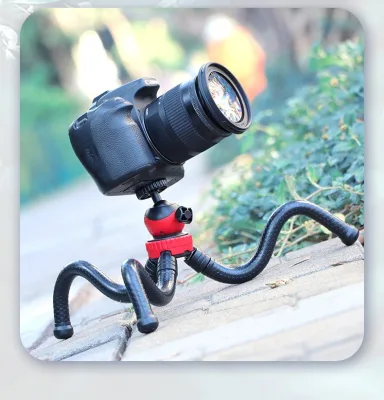 Tripod for Phone Camera Holder Clip Smartphone Monopod Tripe Stand Octopus Mini Tripod for Phone