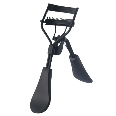 Color Plastic Handle with Comb Eyelash Curler Portable Beauty Tool Wide Angle Eyelash Curler