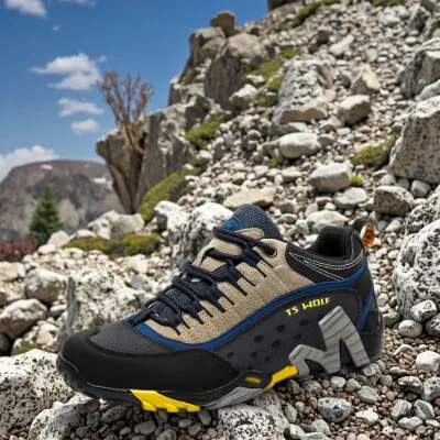 Men's Women's Oxford Waterproof Anti-Slip Leather Hiking Shoes Rubber Outsole Autumn/Winter Outdoor Camping Casual Travel Sports