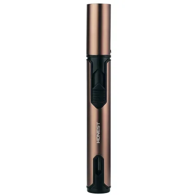 Men's Strong Flame Windproof Lighter With Punch Cigar Scented Refillable Lighter Custom Size Stick Shape for Weddings