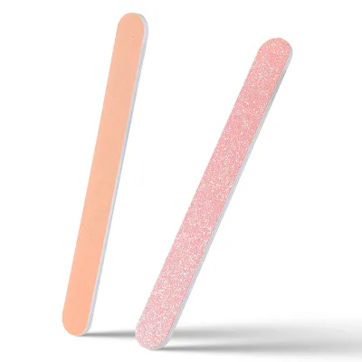 Customized Disposable Colorful Printed Nail File Manicure Tool Fingernail Shaping Buffing Smoothing Filers for Natural Nails