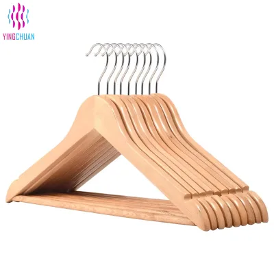 Good Quality Hanger Stackable Custom Appendiabiti Cost-effective Luxury Portable Triangle Wooden Hanger for Household