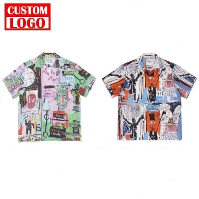 Comfortable Fabric Beach Shirt Cheap Price Hawaiian Soft Hawaii Shirts