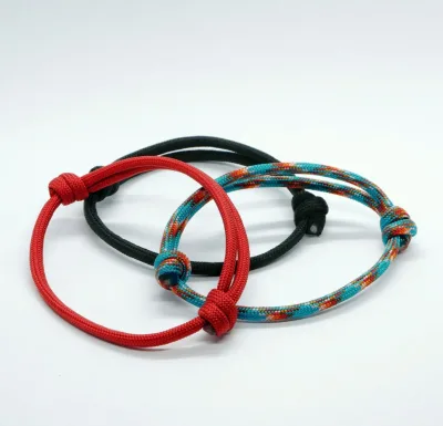 Adjustable Luxury Handmade Paracord Cat Collar Fashionable Friendship Paracord Bracelet for Men and Women Cats