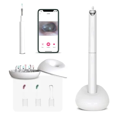 IBORRIA 2021 BR-018 Wifi Mini Wireless Smart Visible Wireless Ear Wax Removal Endoscope Otoscope