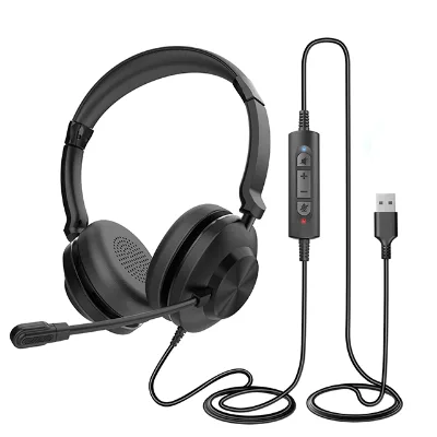 MHP-886 Original OEM Quality Business Headset Computer Headset with Mic Office OEM Headset Factory