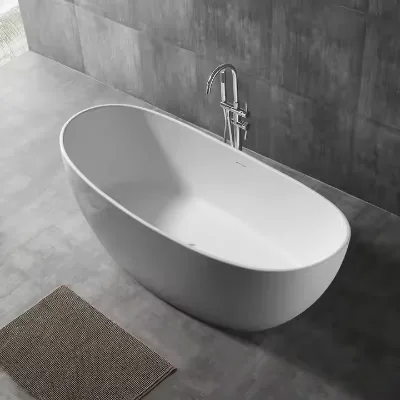 Artificial Stone Bathtub Acrylic Stone Freestanding Bathtub Solid Surface Stone Tubs