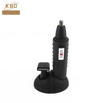 2 in 1 Electric Nose Beard Hair Trimmer with Stand