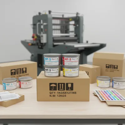 Offset Printing Ink MP-5 Type, Professional-Grade Reliable Quality for High-End Print Finishing, Rubber Blanket