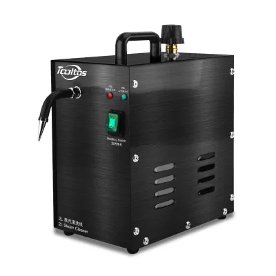 Boasta Black Fine Jewelry Steam Cleaner High Pressure 4 Bar 1300W Fast Heating Industrial Dental Cleaning Machine Equipment