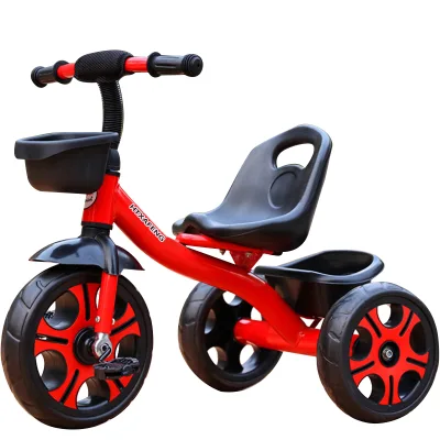2024 Good Price Children's Tricycle Walking Baby Artifact 1-6 Years Old Baby Trolley Boy and Girl Bicycle Stroller Toy Car