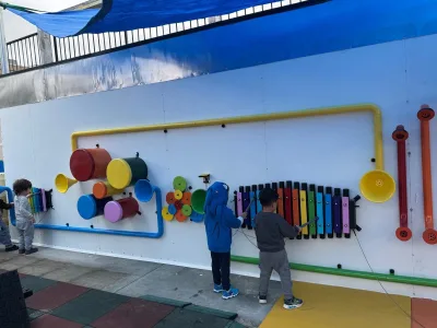 Harmless Wood PE Children Sensory Wall, Dual Function Learning & Exercise Play Equipment for Baby Store Wholesale
