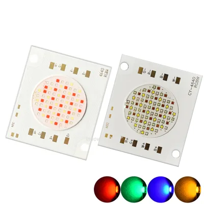 High Power COB LED Diedo 4046 4640 40x46mm 200W RGBW 3000K 4000K 6000K CRI 95 9000-10000LM Dimmable 3-Year Warranty