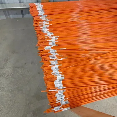 Durable and Flexible Reflective Plastic High Strength Corrosion Resistant Driveway Markers Snow Plow Stakes for Supermarket Use