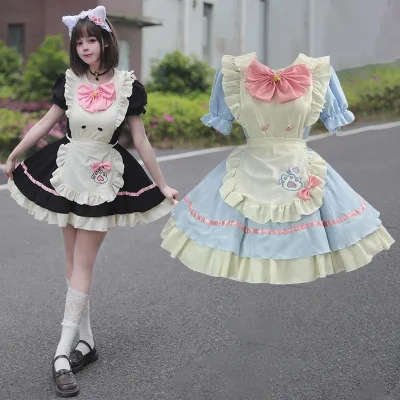 Restaurant Bar Uniforms Bavarian Beer Maid Costume Oktoberfest Outfits Female German Dirndl Dresses Anime Cosplay Fancy Dress