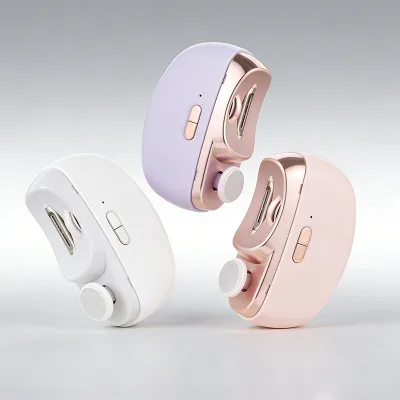 Electric Baby Nail Trimmer with Grinder & Cutter One Button Control Wide Jaw Opening Durable Compact Design for Travel