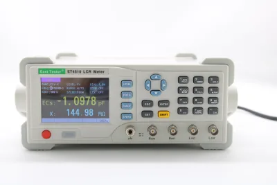 ET4510 Digital LCR Meter 100kHz High Precision 0.2% Accuracy ESR DCR Component Tester Bench LCR Meter for Laboratory