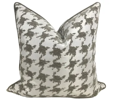 High Quality Custom Wholesale Cushion Case Geometric Figure Purple Grey Pillowcase Seat Sofa Pillow Backrest