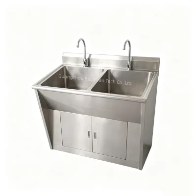 China clean room sus 304 Hand Wash Sink for lab clean workshop
