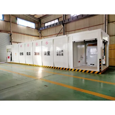 Standard Safe and Reliable Container Fuel Station Portable Gas Station Mobile Fuel Station with Pump