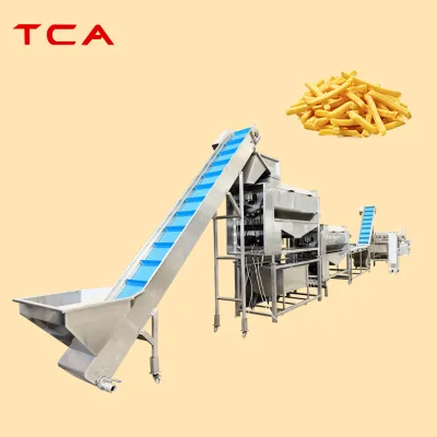 TCA Potato French Fries Making Machine/fully Automatic French Fries Production Line